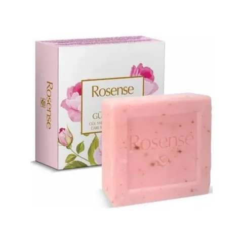 Rosense صابون روزنس الطبيعي بالورد ١٠٠ غرام منظف مرطب
