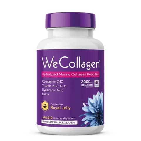 WeCollagen 45 Tabletten - Premium Kollagen für Gelenke & Haut