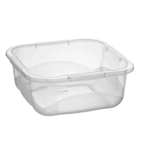 Bee Home No:2 6L transparente lebensmittelechte quadratische Schüssel