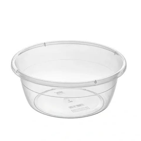 Bee Home 15L runder transparenter lebensmittelechter Behälter, 42cm