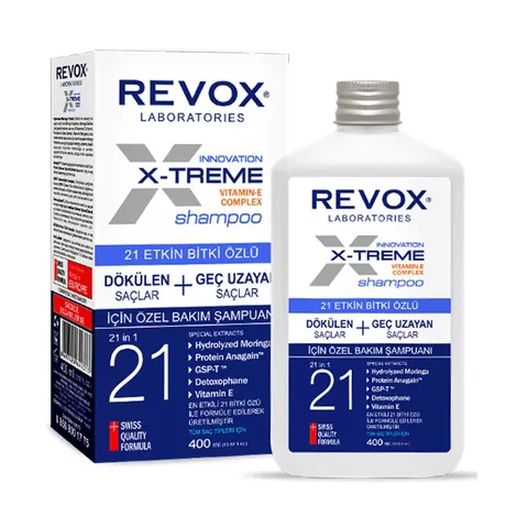 Revox X-Treme Haarausfall Shampoo mit 21 Kräuterextrakten 400ml