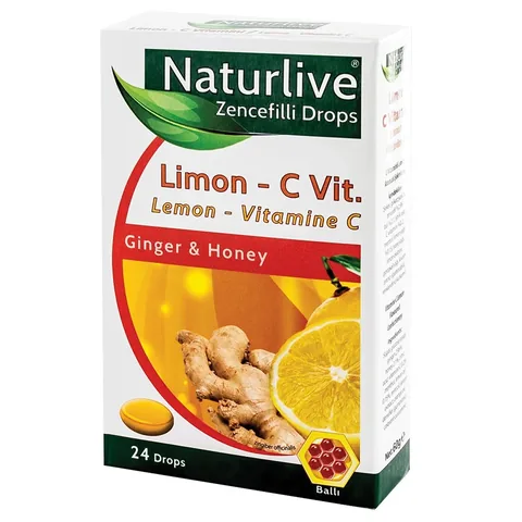 Naturlive حلوى ناتشرلايف بنكهة الليمون وفيتامين سي