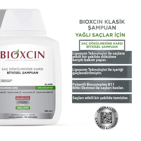 Bioxcin Genesis 3 for 2 Shampoo for Oily Hair