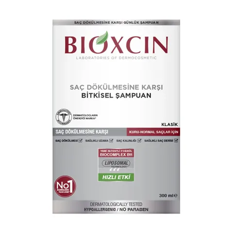 Bioxcin Genessis Classic Shampoo für normales bis trockenes Haar 300ml