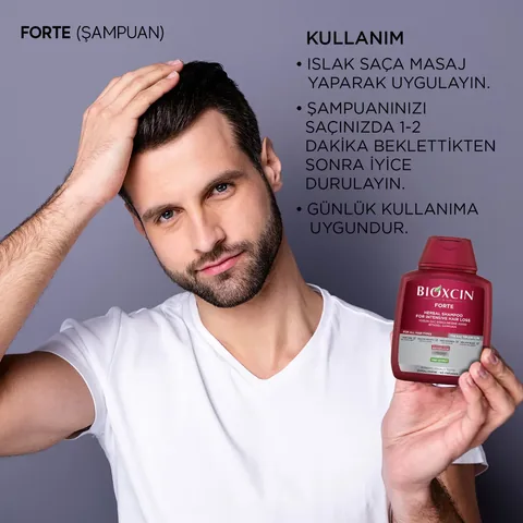 Bioxcin Forte Shampoo For Intensive Hair Loss 300 ml