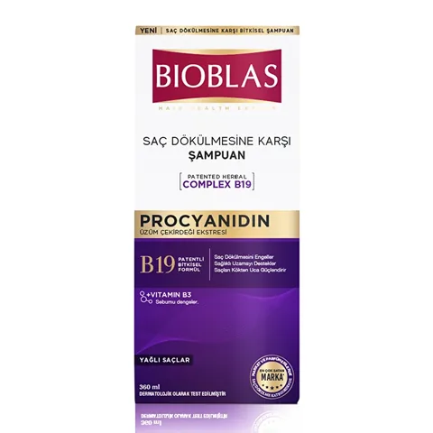 Bioblas Anti-Haarausfall &amp; Öl Kontrolle Shampoo