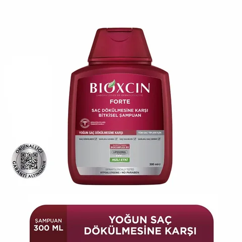 Bioxcin Forte Shampoo For Intensive Hair Loss 3 x300 ml