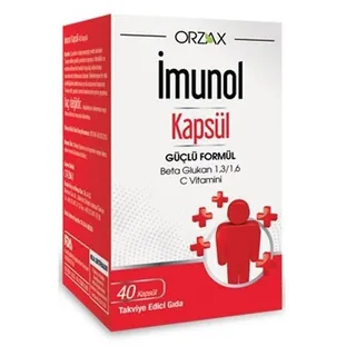 Orzax İmunol 40 Capsules