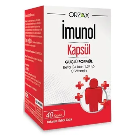 Orzax Imunol 40 Kapseln - Nahrungsergänzungsmittel zur Unterstützung des Immunsystems
