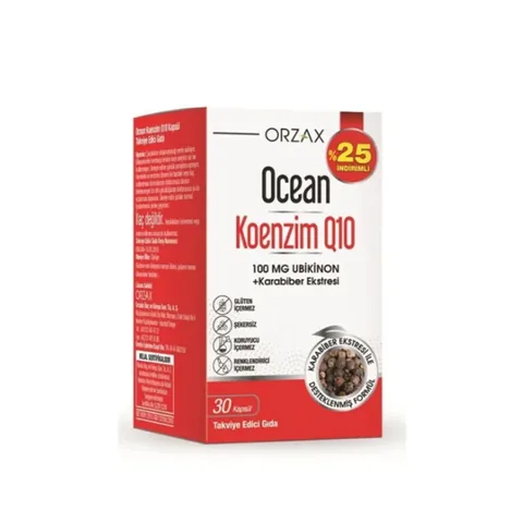 Коэнзим Q10 30 капсул от Orzax