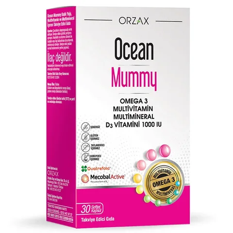 Orzax Ocean Mummy Kapseln – Immunsystem Unterstützung & Vitalitätssteigerung