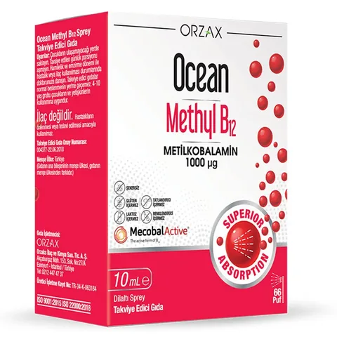 Орзакс Оушен Метил B12 10 мл от Орзакс