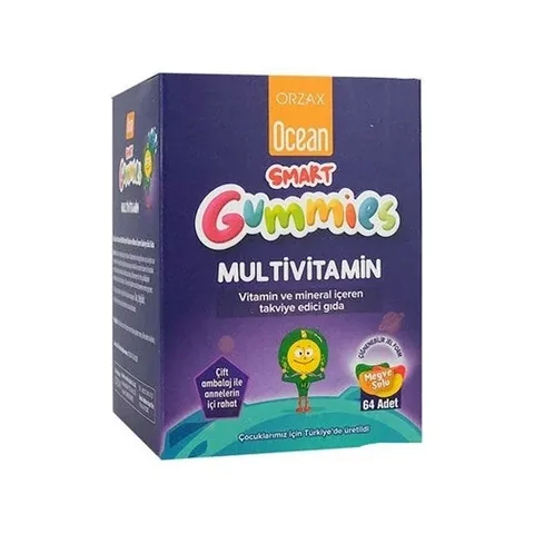 Orzax Ocean Smart Gummis Multivitamin Fruchtgel 64 Stück