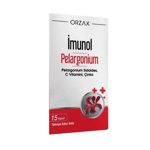 Orzax Ocean Imunol Pelargonium Kapseln für die Immununterstützung