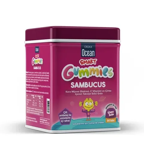 Orzax Sambucus Gummibärchen - Immununterstützung 64 Stück