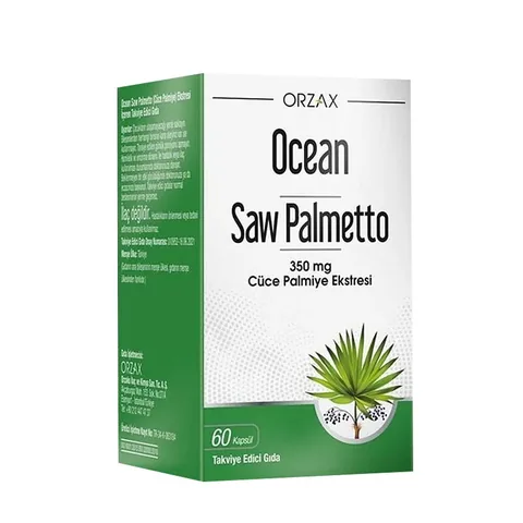 Orzax Saw Palmetto 60 Kapseln für die Prostatagesundheit