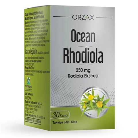 Orzax Ocean Rhodiola Kapseln 250mg