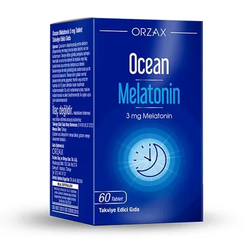 Orzax Ocean Melatonin Tabletten - 60 Stück
