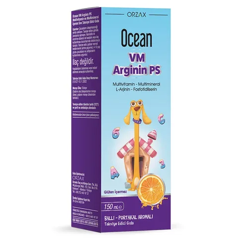 Orzax Ocean VM Arginine PS Flüssigkeitspräparat 150 ml