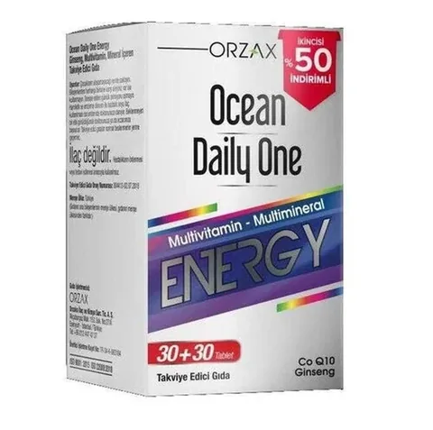 Orzax Ocean Daily Energy Tabletten 30+30