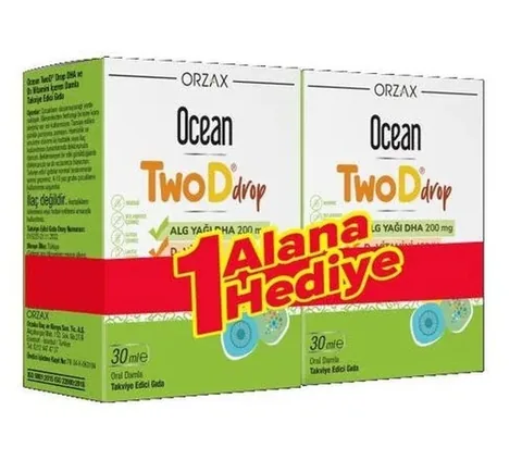 Orzax Ocean TwoD D3 Vitamin Tropfen 400 IU