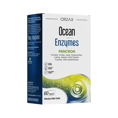 Orzax Ocean Enzymes Pacron - 60 Kapseln