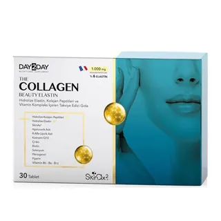 Day2Day Collagen & Elastin Schönheitspräparat - 30 Tabletten