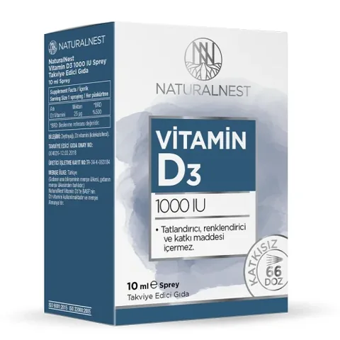 Naturalnest Vitamin D3 Spray 1000 IU