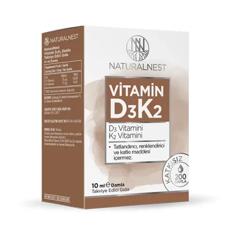 Naturalnest Vitamin D3K2 Tropfen 10ml