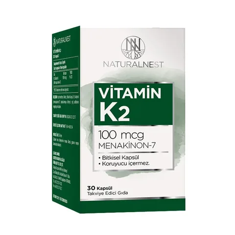 Витамин K2 100 мкг 30 капсул от Naturalnest