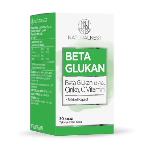 Naturalnest Beta-Glucan 30 Kapseln