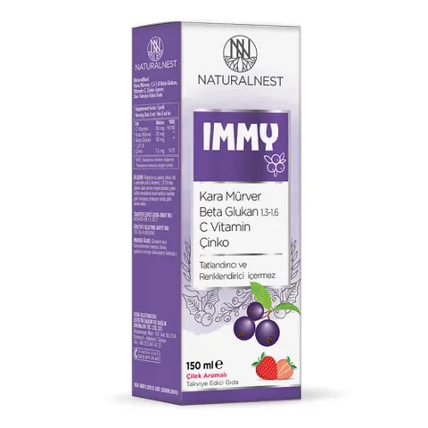 Naturalnest Immy Sirup 150ml – Immunsystem stärkende Gesundheitsformel