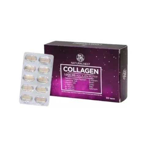 Naturalnest Kollagenpeptide & Hyaluronsäure 60 Kapseln