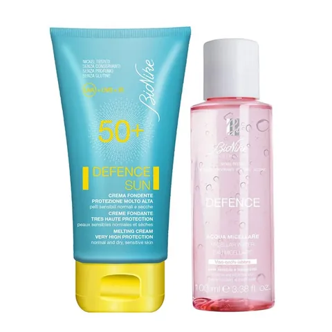 Bionike Defense Sun Крем SPF 50 50 мл + Мицеллярная вода 100 мл Подарок