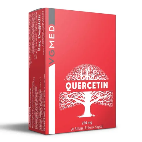 VGMED Quercetin 250 mg - Immununterstützung, 30 Kapseln