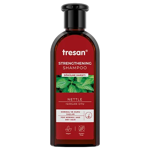 Tresan Nettle Strengthening Care Shampoo for Normal and Dry Hair 300 ml