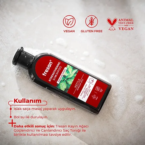 Tresan Nettle Strengthening Care Shampoo for Normal and Dry Hair 300 ml