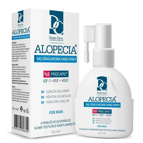 Dermo Clean Alopecia Procapil Anti-Hair Loss Spray 60 ml - Men