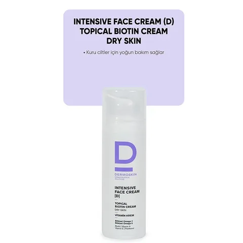 Dermoskin Intensive Face Cream D Topical Biotin Cream (For Dry Skin) 50 ml
