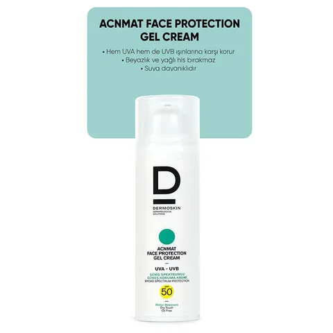 Dermoskin Acne Matte Spf50+ Sunscreen Gel Cream 50 ml