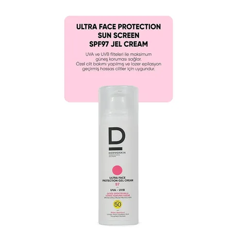 Dermoskin Ultra Face Protection Gel Cream 97 spf50+ 50 ml