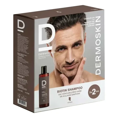 Dermoskin Biotin Shampoo für Männer 200ml