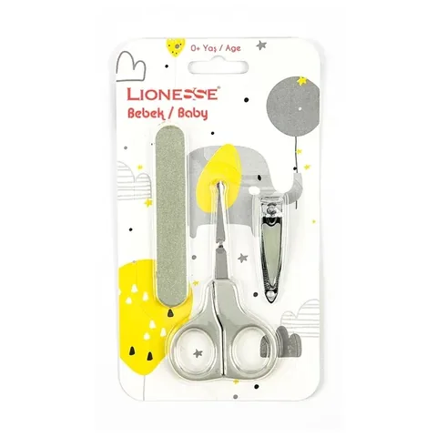 Уход за ногтями для детей серый от Lionesse