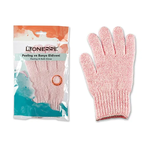 Lionesse Tiefenreinigungs-Bad-Handschuh 206 mit Peeling-Effekt