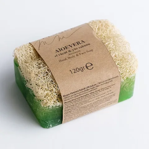 Мыло с тыквенной клетчаткой и алоэ вера 120 г от Sincere