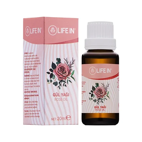 Life In Rose Oil 20 ml - Nourishing Skin Care &amp; Antiseptic