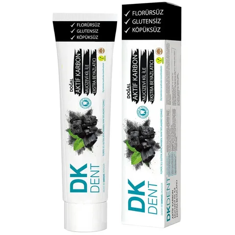 Dermokil Dk Dent Whitening Zahnpasta mit Aktivkohle 75ml