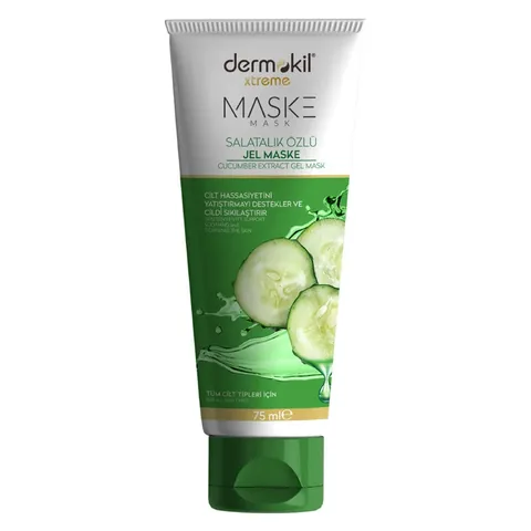 Dermokil Gurken-Gelmaske - Beruhigende Feuchtigkeit 75 ml
