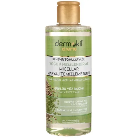 Dermokil Hanfsamenöl Mizellenwasser Make-up Entferner 400ml