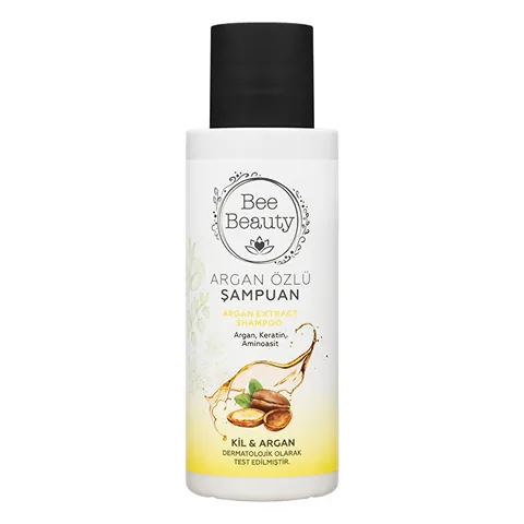 Шампунь с аргановым маслом Bee Beauty 100 мл - для всех типов волос